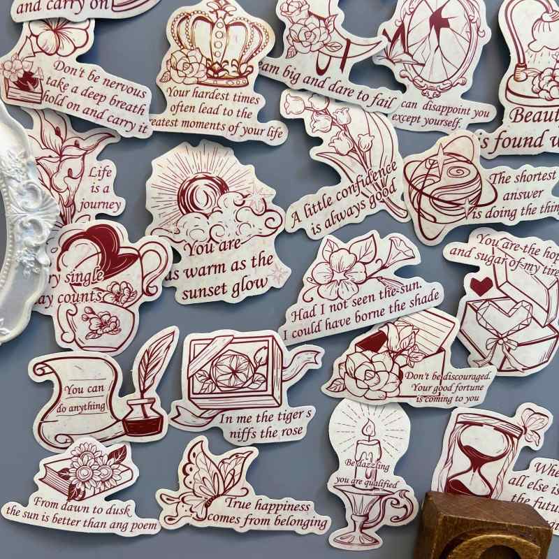 Healing Words Sticker 50PCS
