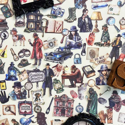 Charlie Detective Agency Sticker 120PCS