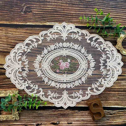 Retro Lace Doilies Table Decor