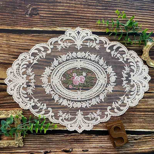 Retro Lace Doilies Table Decor