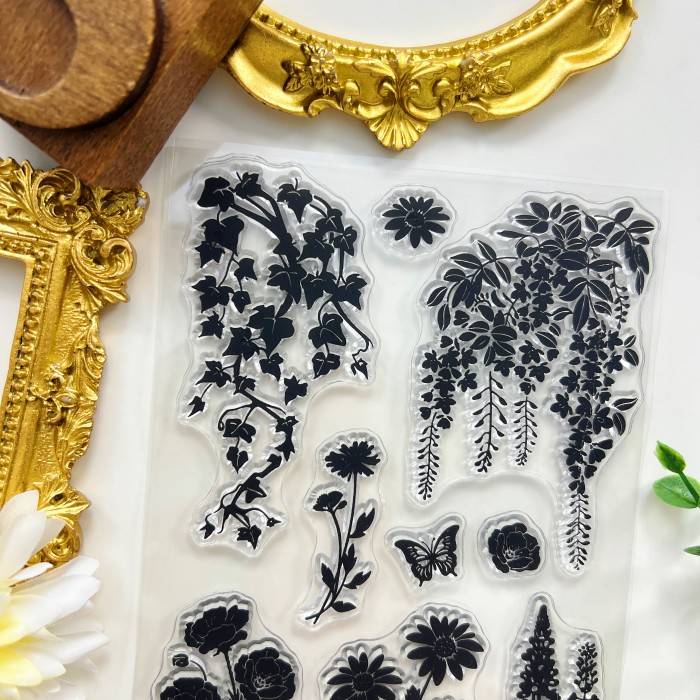 Thick Grass Clear Stamp