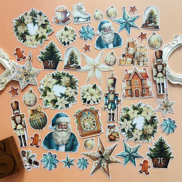 Winter Magic Glow Sticker 46PCS | ML