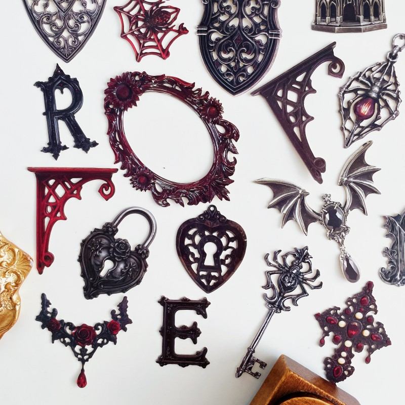 Crimson Ritual Sticker 45PCS