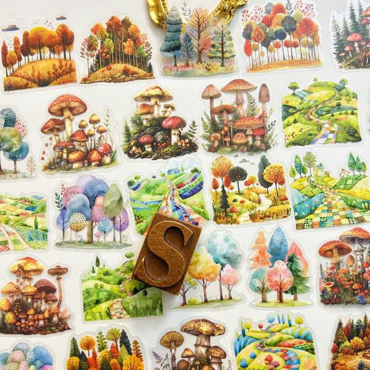 Countryside Dreams Sticker 40PCS