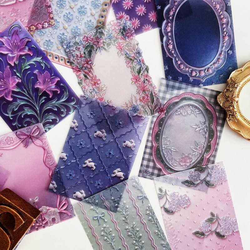 Soft Glass Garden Vellum Paper 30PCS