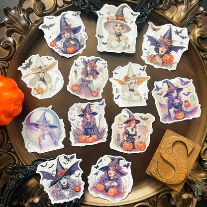 Pumpkin Magic Sticker 12PCS