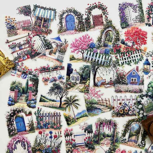 Pastoral Mist Sticker 75PCS