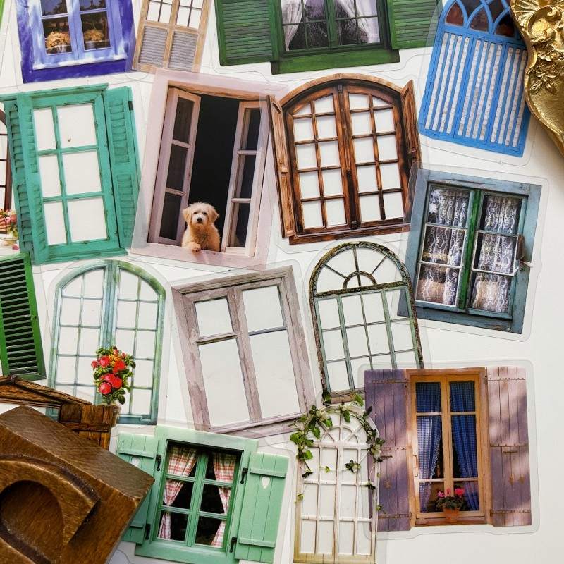 Calm Window Sticker 50PCS