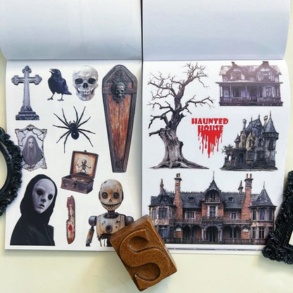 The Silent Fear Sticker Book 20Sheets