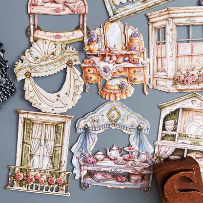 Rococo Antiques Sticker 30PCS
