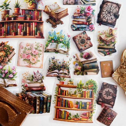 Floral Study Sticker 60PCS