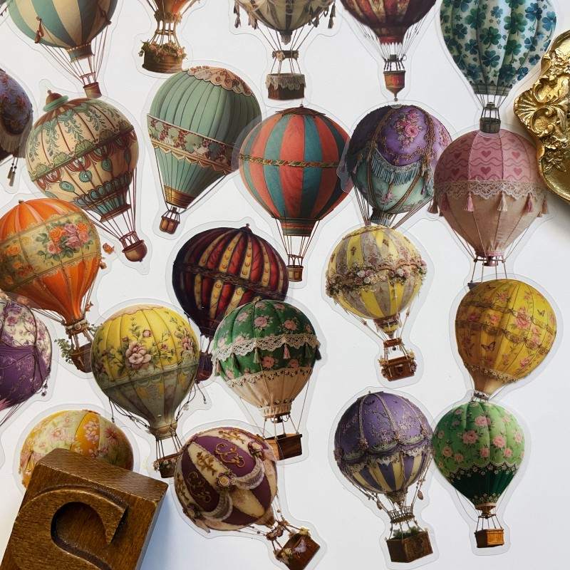 Clear Sky Sticker 60PCS