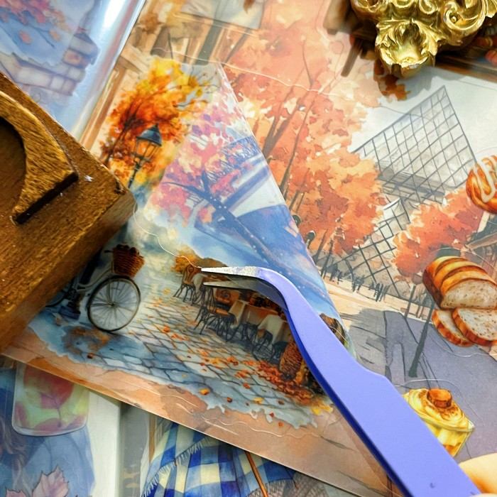 Paris's Autumn Sticker Book 20Sheets