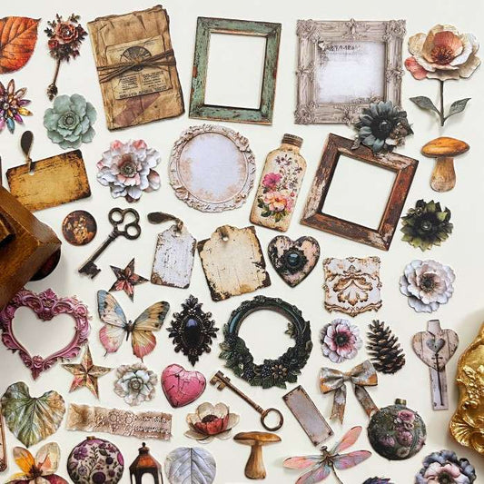 Old Things Annals Sticker 100PCS