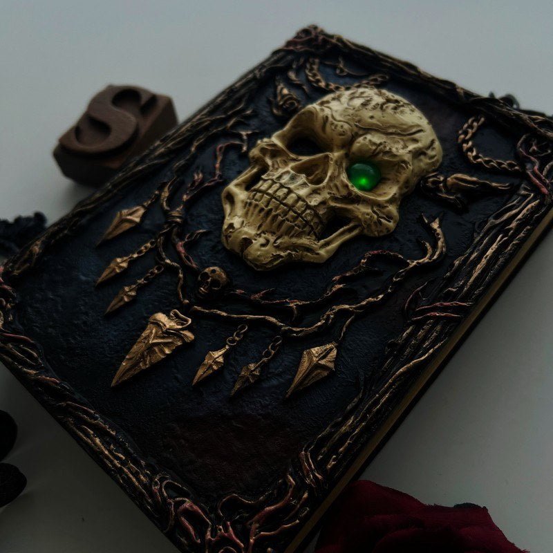 Forbidden Tome 3D Loose-Leaf Kraft Journal