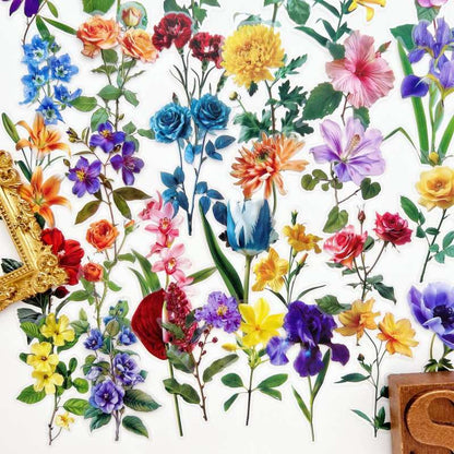 Rich Bloom Sticker 60PCS