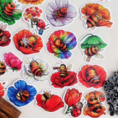 Nectar Bee Sticker 50PCS