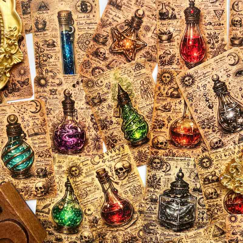 Alchemy Bottle Art Cards 36PCS