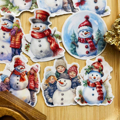 Snowman Christmas Sticker 20PCS