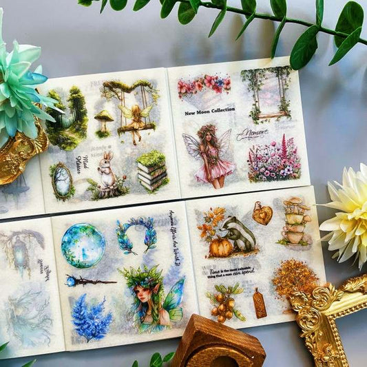 Walking Through Forest Sticker Book 20Sheets