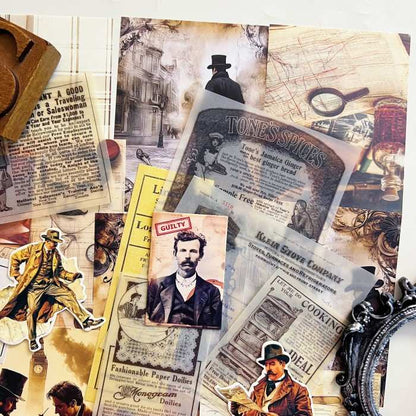 Holmes Clue Ephemera Kit 40PCS