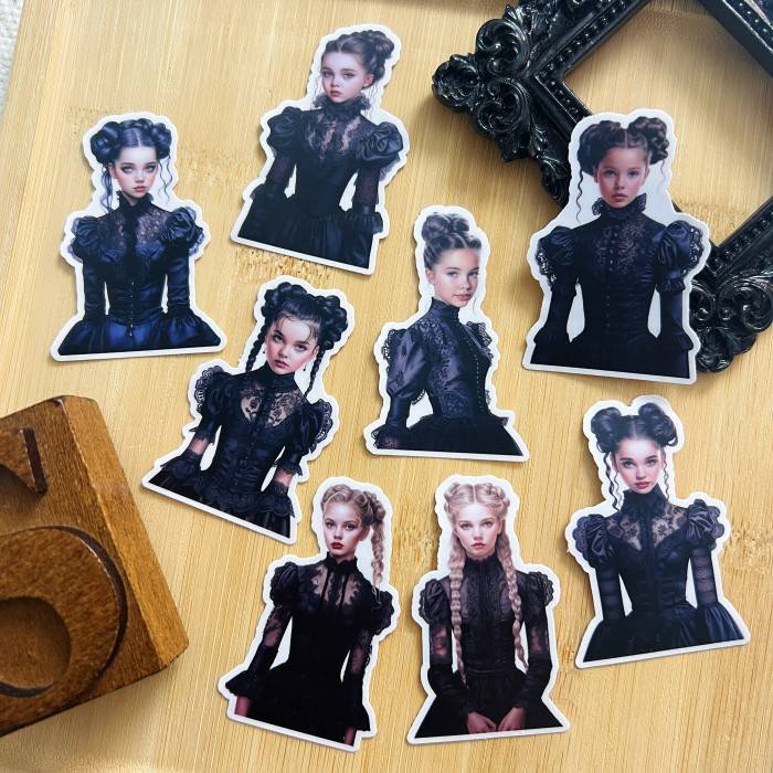 Gothic Darlings Sticker 16PCS