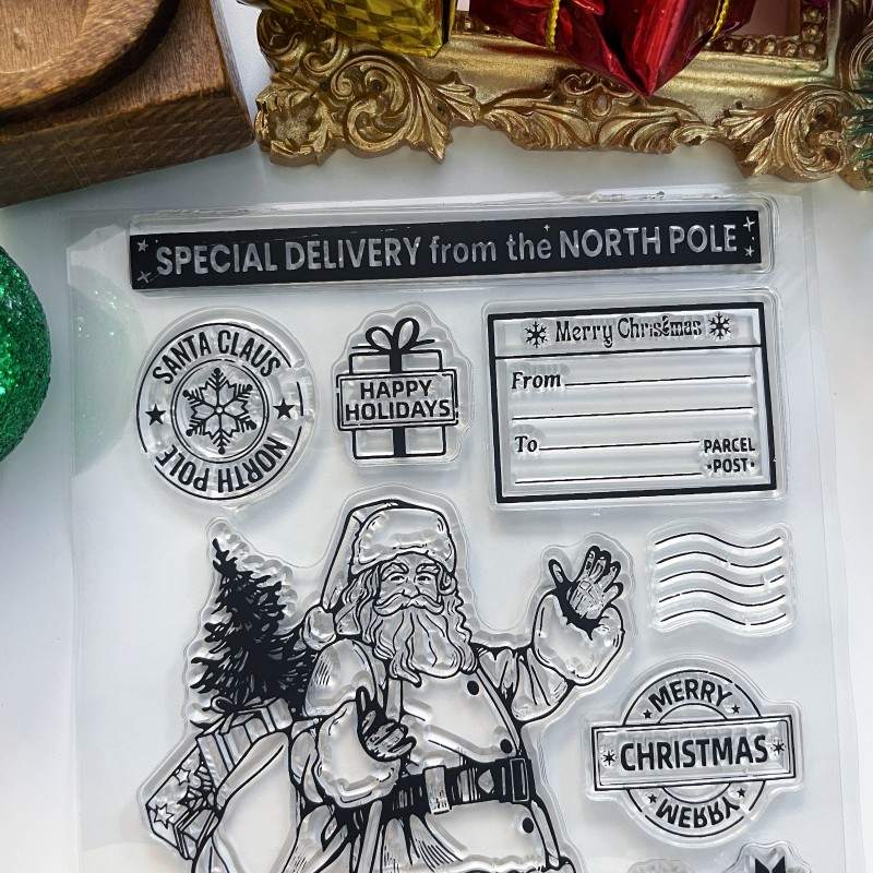 Santa Express Clear Stamp