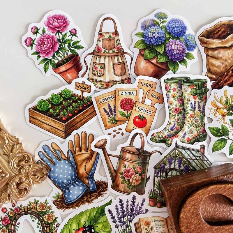 Little Greenhouse Sticker 50PCS