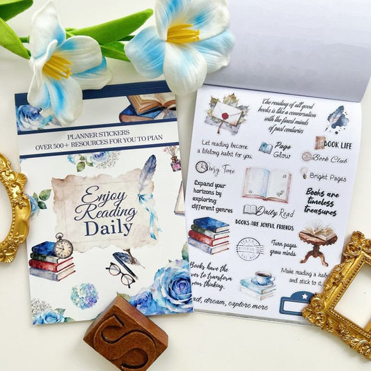 Enjoy Reading Daily Sticker Book 24Sheets