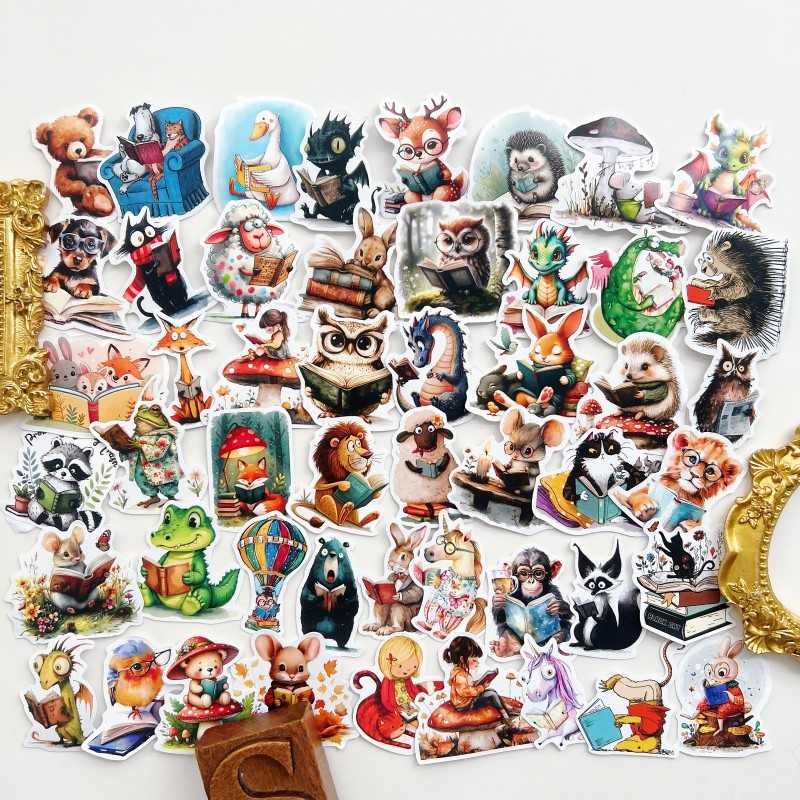 Reading Beast Sticker 50PCS