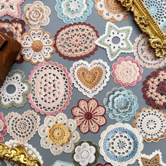 Flower Weave Sticker 60PCS