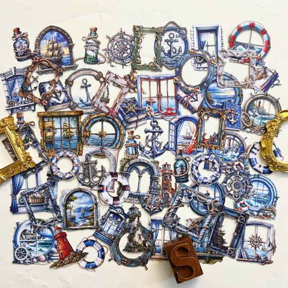Maritime Memory Sticker 60PCS