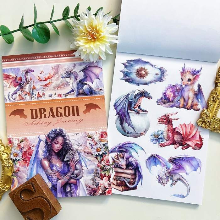 Dragon Sticker Book 20Sheets – Soto Studios
