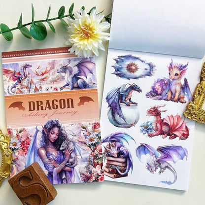 Dragon Sticker Book 20Sheets