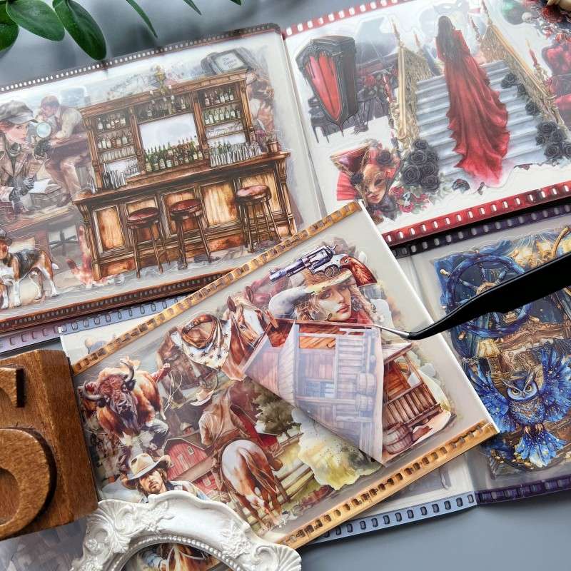 European Theatre Sticker Book 20Sheets