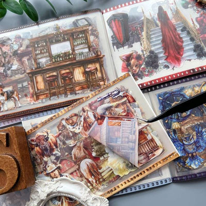 European Theatre Sticker Book 20Sheets