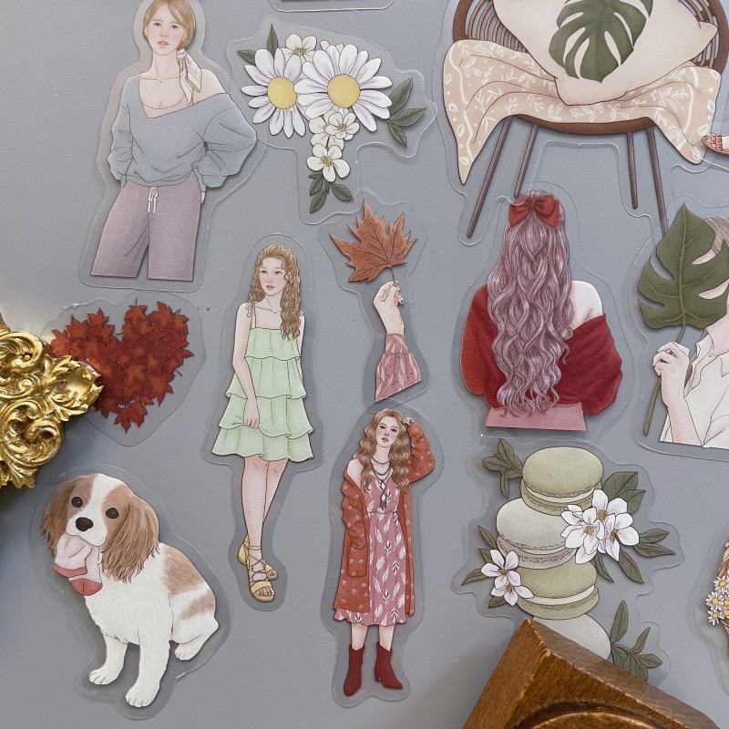 Pink Wander Sticker 40PCS