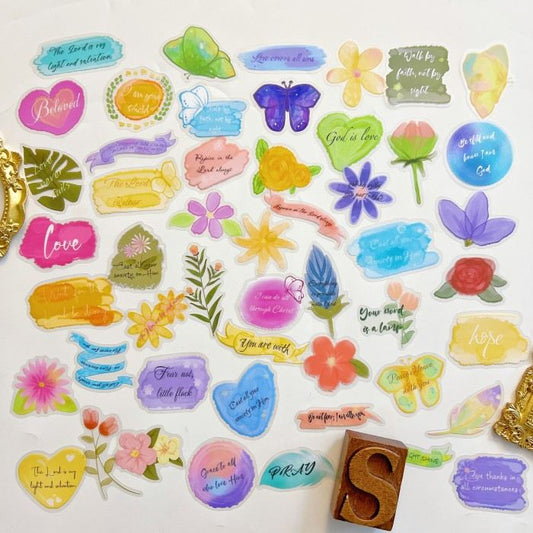 Water Writing Sticker 50PCS
