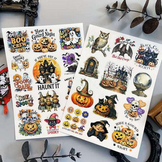 Creepy Fun Transfer Sticker