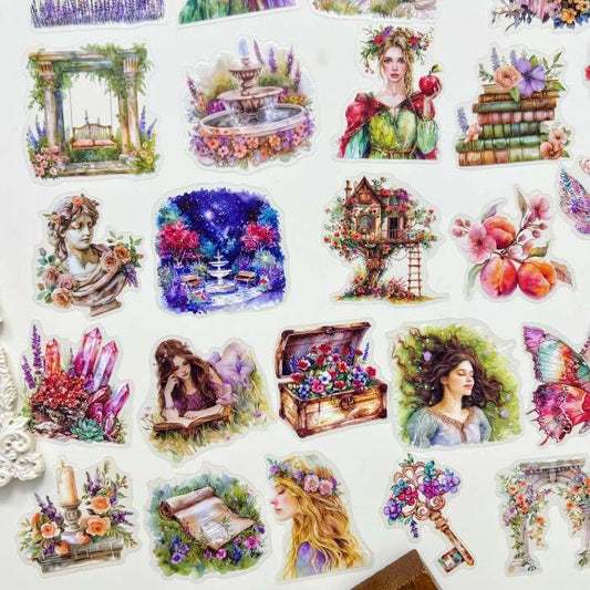 Spellbound Garden Sticker 40PCS