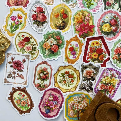 Mirror Blossom Sticker 56PCS