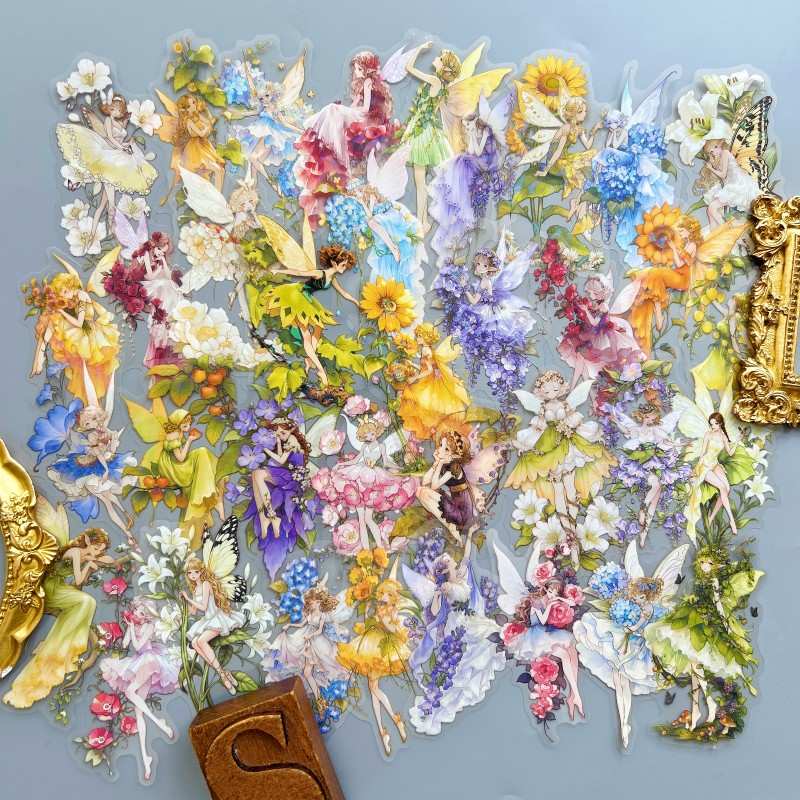 Flower Fairy Sticker 36PCS