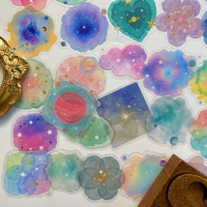 Planet Hues Sticker 56PCS