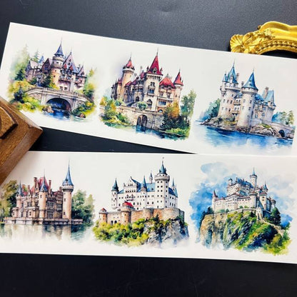 Majestic Castle Sticker 4Sheets | ML