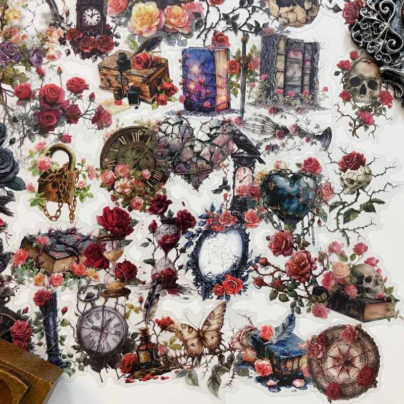 Rose Lament Sticker 90PCS