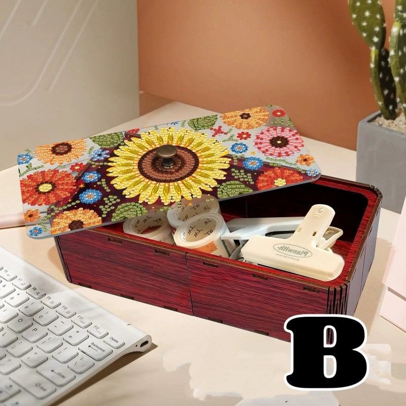 DIY Diamond Painting Storage Box