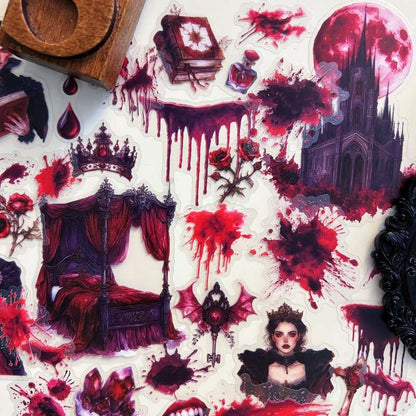 Crimson Queen Sticker 60PCS