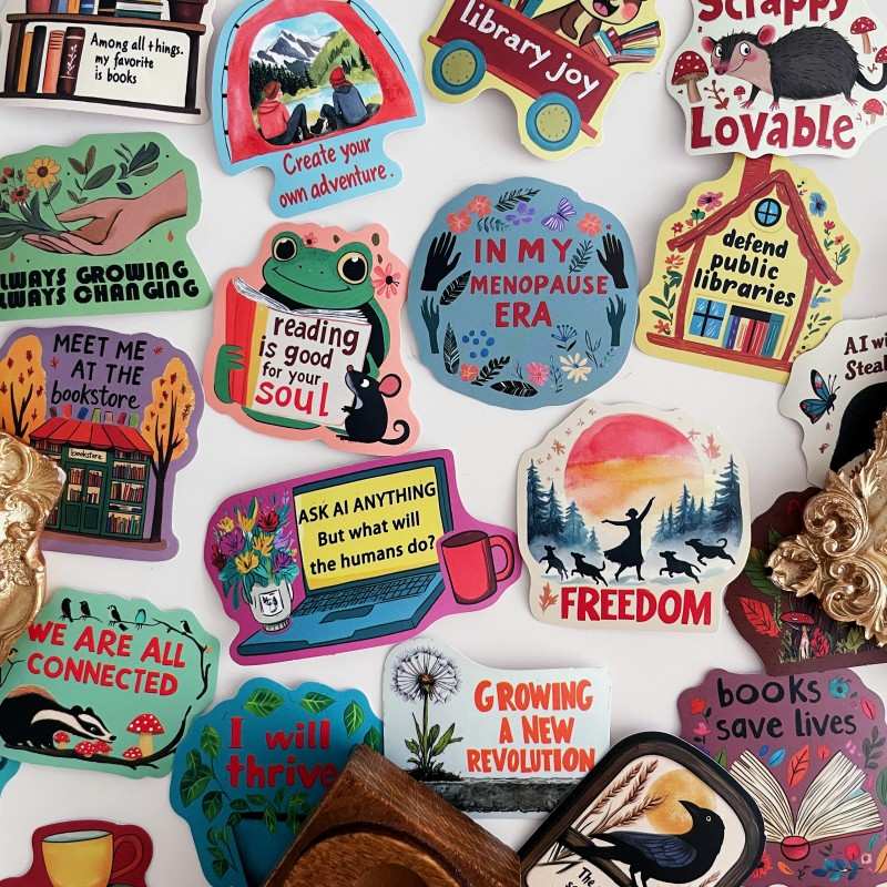 Brave Pages Sticker 50PCS