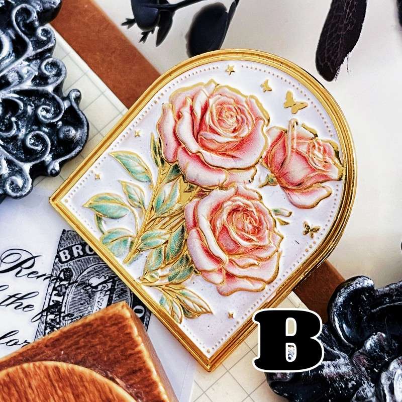 Gilded Garden Brass Paper Clip