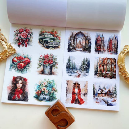 Winter Blessings Sticker Book 20Sheets